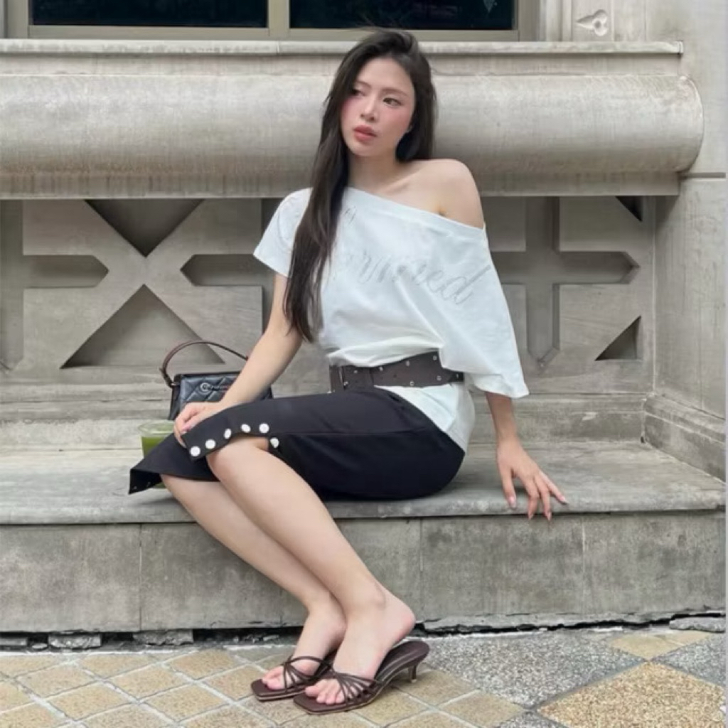 (มือ 2) Kale Offical รองเท้าส้นสูง สีน้ำตาล size 35 (ใหม่มากกกก ใส่ 1 ครั้ง 🥺)