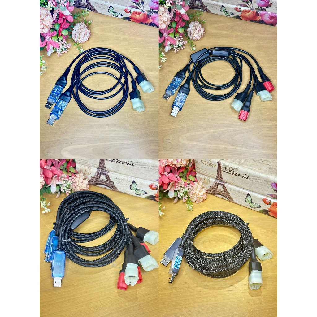 สายรีแมพมอเตอร์ไซด์ ชิฟแท้ รองรับการจูนเรียวไทม์ จูนรถ wave Lead Giorno pcx จูนได้ทั้งรถเกียร์และรถออโต้  สายมีประกัน