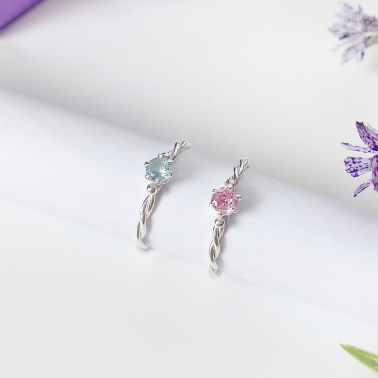 ( Adelyn ) แหวนเงินแท้ รุ่น ELLE RING