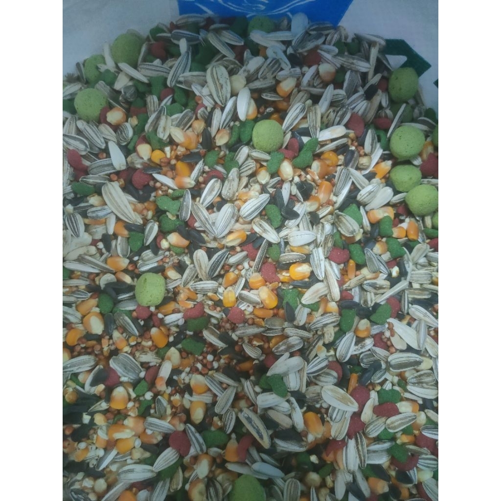 อาหารหนูแฮมเตอร์รวมธัญพืชขนาด1กิโลกรัม500กรัม250กรัม(พร้อมส่งทุกวัน)