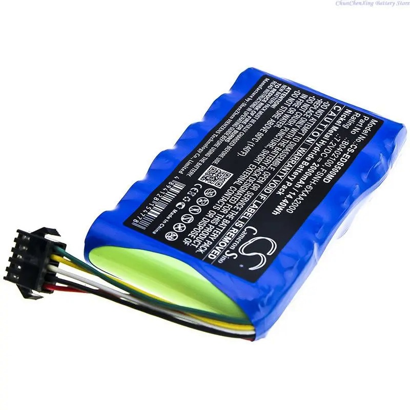 J8NX OrangeYu 2000mAh Medical Battery B0402100, FSNH-6XAA2000 for EDAN SD5, SD6