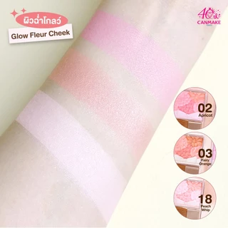 CANMAKE Peach Blush & Kiss Set เซตแก้ม ปาก โทนพีชละมุน