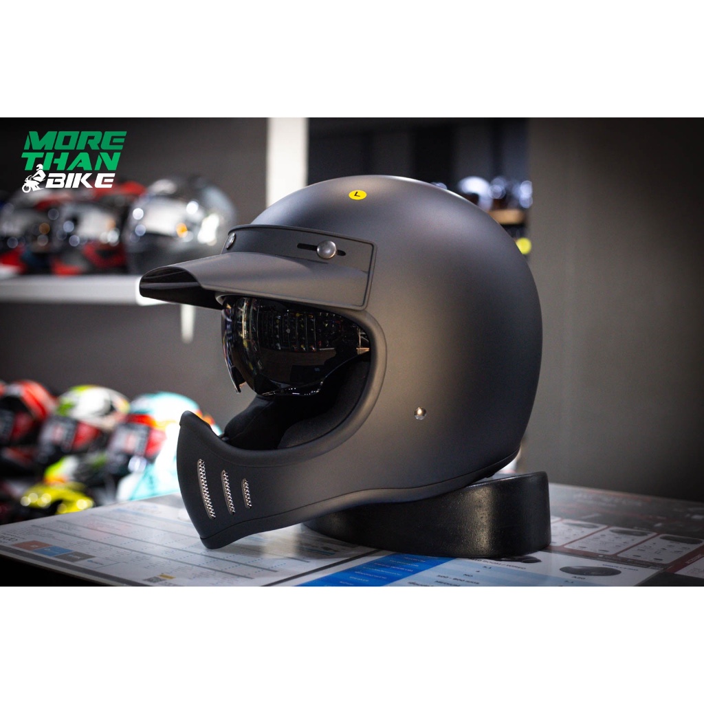 หมวกกันน็อค Zeus รุ่น ZS-916D ลาย Matt Black
