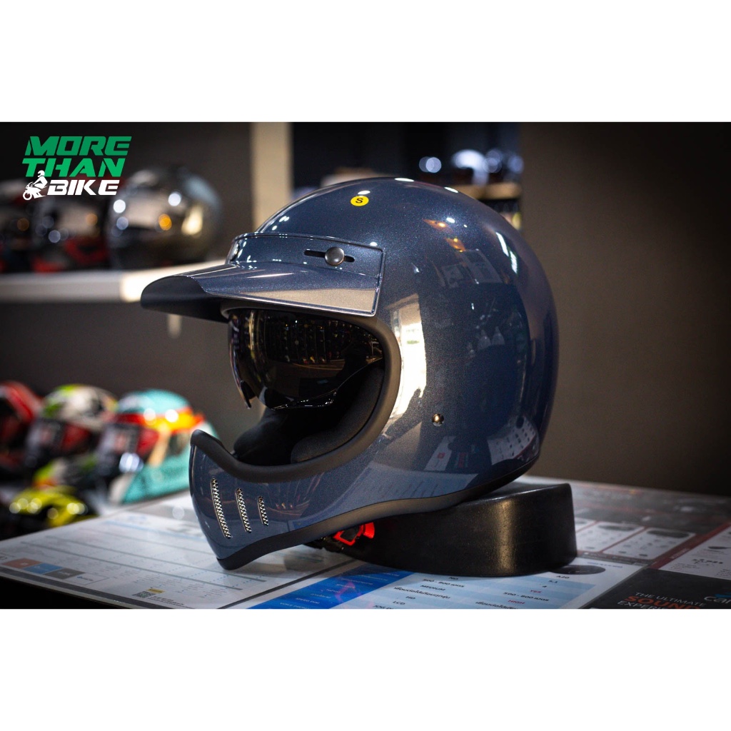 หมวกกันน็อค Zeus รุ่น ZS-916D ลาย Metallic Dark Blue