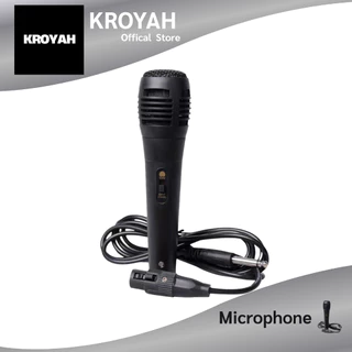 ไมค์พร้อมสาย ไมโครโฟน ร้องเพลง/ร้อง คาราโอเกะ Professional Dynamic Micropho มีน้ำหักเบาใช้งานง่าย