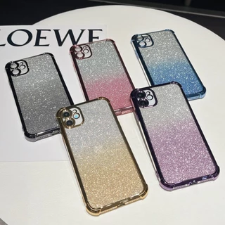เคสกากเพชร สำหรับ Samsung A15 A05S A04S A13 4G 5G A23 4G 5G สีสวย กันกล้อง หรูหรา กากเพชร 2in1 ฟรุ้งฟริ้ง กันกระแทก EE