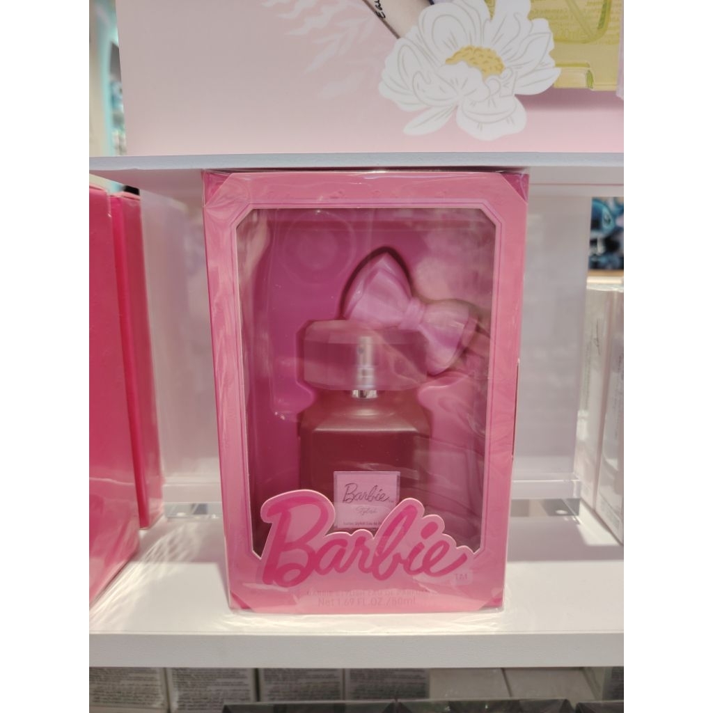 Miniso : Barbie Stylish Eau de Parfum น้ำหอมบาร์บี้ กลิ่นหวานน่ารัก ขวดโบว์สุดคิ้วท์ (50ml)​