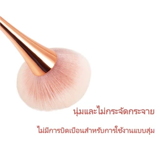 แปรงแต่งหน้า ด้ามจับยาว อุปกรณ์แต่งหน้า แปรงแป้งหลวม แปรงฝุ่นเล็บ ด้ามยาวเอวเล็ก สะดวกในการใช้งาน