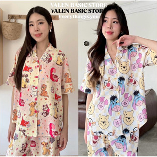 ชุดนอน VALEN •MINISTORE 🌈ลายใหม่ อก42 น่ารักมากใส่สบาย ไม่ร้…