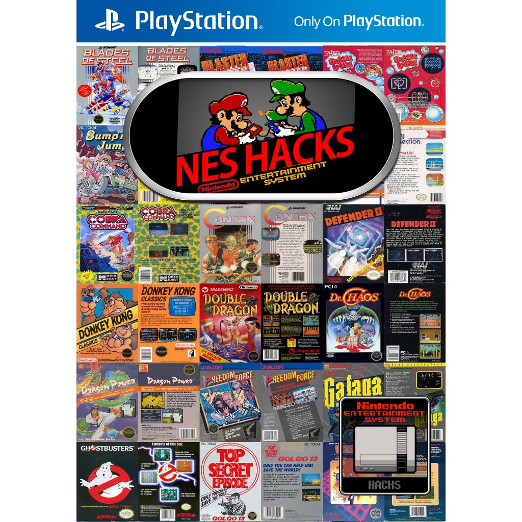 PlayStation1 - NES COLLECTION for Ps1 / รวมเกม NES/FC และเกมพิเศษ  มาพร้อมสูตรอมตะ อาวุธครบ ให้ในตัว