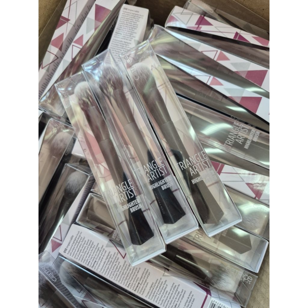 แปรงลงไฮไลท์หัวแปรงเล็กขนแน่น