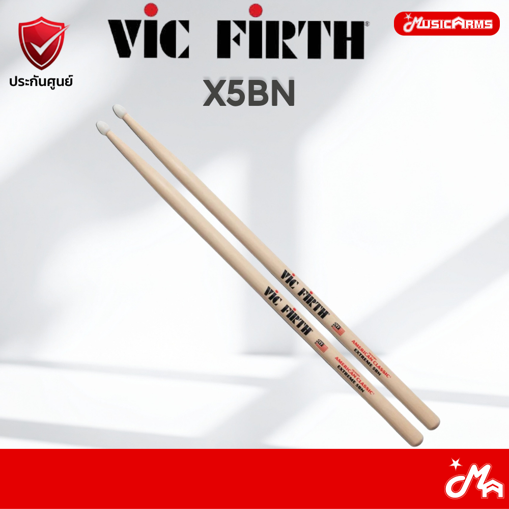 VIC FIRTH X5BN ไม้กลอง Music Arms