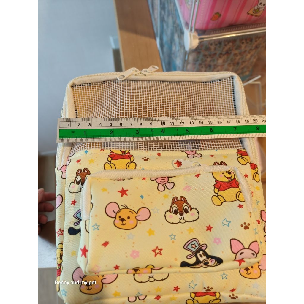 กระเป๋าเป้ 7 นิ้ว กระเป๋าใส่สัตว์เลี้ยง กระเป๋าชูการ์ บุชเบบี้ กระรอก รูปที่ 4