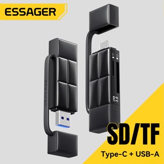 Essager SD/TF USB 3.0 เครื่องอ่านการ์ดพกพา พร้อมอินเทอร์เฟซ …
