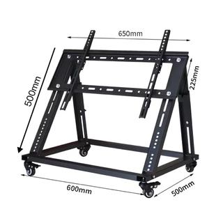 YS-600 ขาตั้งทีวีตั้งพื้น แบบต่ำ รองรับ32”-70” ขาตั้งทีวีห้องประชุม ขาตั้งทีวีล้อเลื่อน