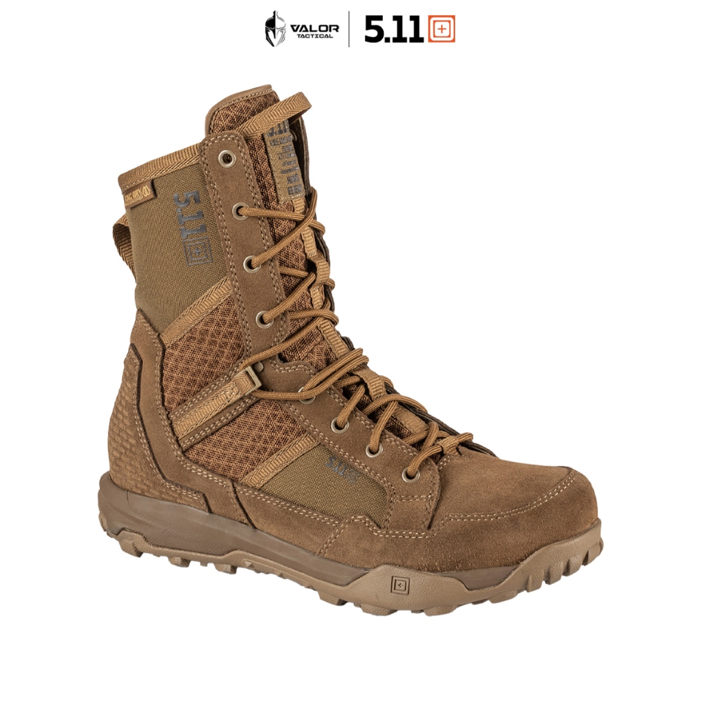 5.11 Tactical - 5.11® A/T™ 8" Waterproof Non-Zip Boot รองเท้าบูท รองเท้าหนังกลับผู้ชาย