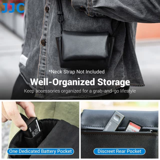 JJC กระเป๋ากล้องกล้อง Camera Bag สำหรับ X100VI, X-E5, PowerShot V1, G7XIII พร้อมช่องใส่แบตและเมม