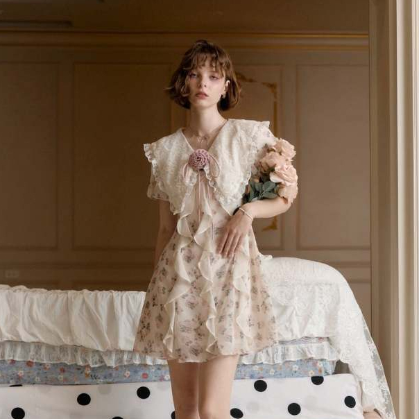 La Mignonne (XS-4XL) Ali Amory Dress มินิเดรสใส่ออกงาน ใส่ทำงาน ดีไซน์สวยหรูดูแพง ตัวผ้าเบาใส่สบาย