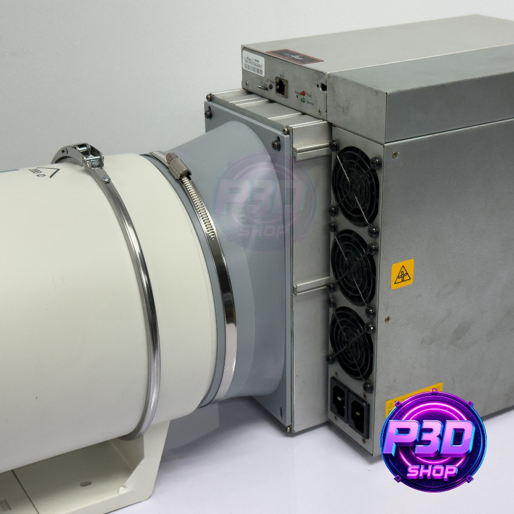 อะแดปเตอร์ต่อพัดลม 8นิ้ว สำหรับเครื่องขุด Bitmain Antminer Avalon หรือพัดลมขนาด12-14cm
