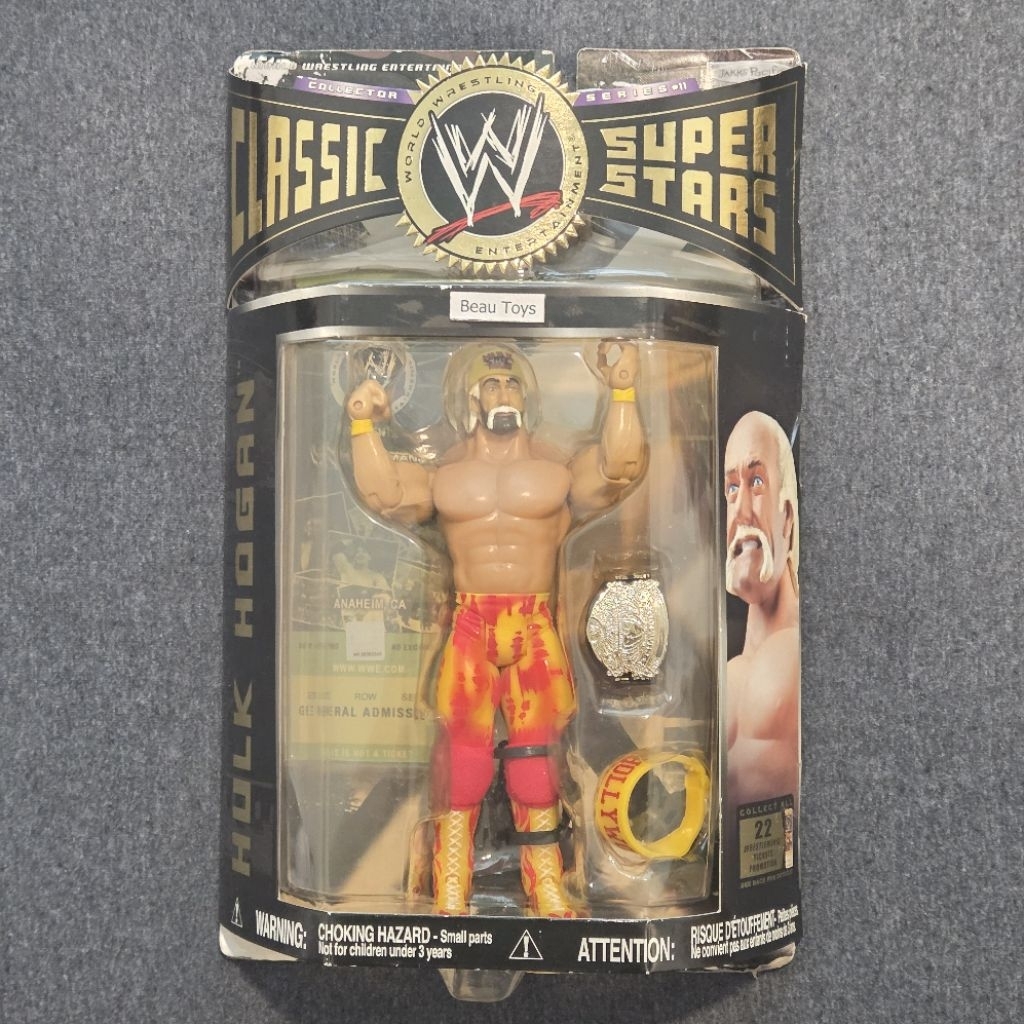 (ของแท้💯)Classic Superstars Series 11 Hulk Hogan (มือ1) 🔴🟡⚪️