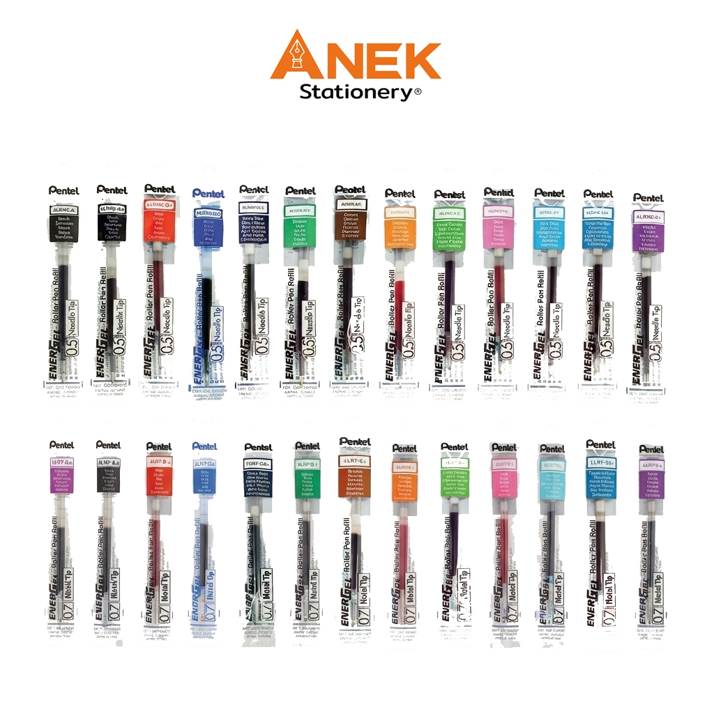Pentel Energel ไส้ปากกา ขนาด 0.5,0.7,1.0  รุ่น LRN5 LR7 LR10 ( 1 ชิ้น / แพ็ค )