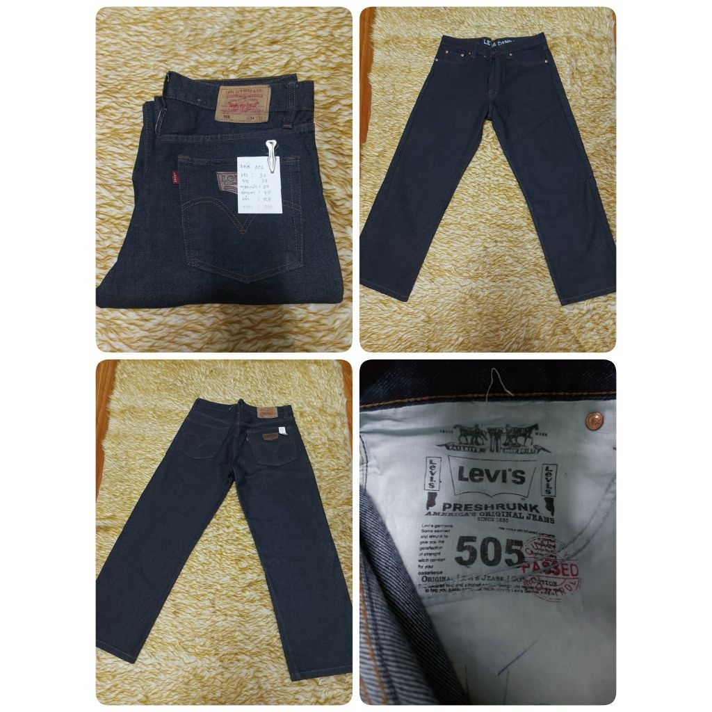 002#Levis505 เอว34/11.5/38/27/8.5