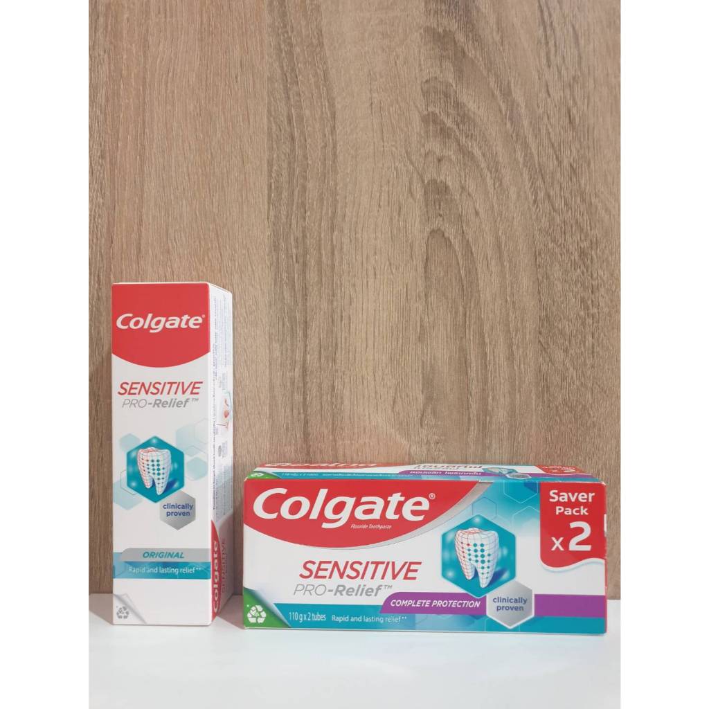 Colgate Sensitive Pro Relief Complete Protection Toothpaste [แพ็คเดี่ยว / แพ็คคู่]
