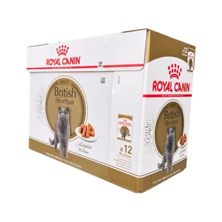 Royal Canin British Shorthair Pouch อาหารเปียกพันธุ์บริติชชอร์ทแฮร์