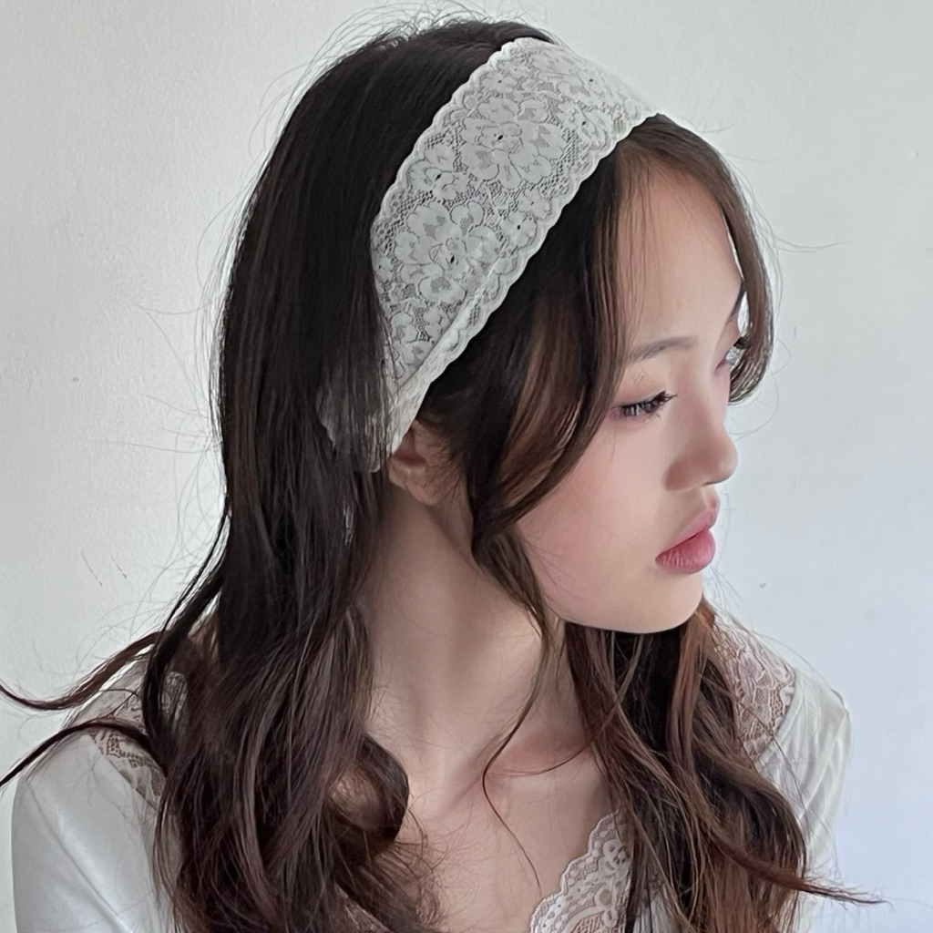 BEMYCHIC LACEBAND ที่คาดผมลูกไม้ เฮดแบนด์ลูกไม้