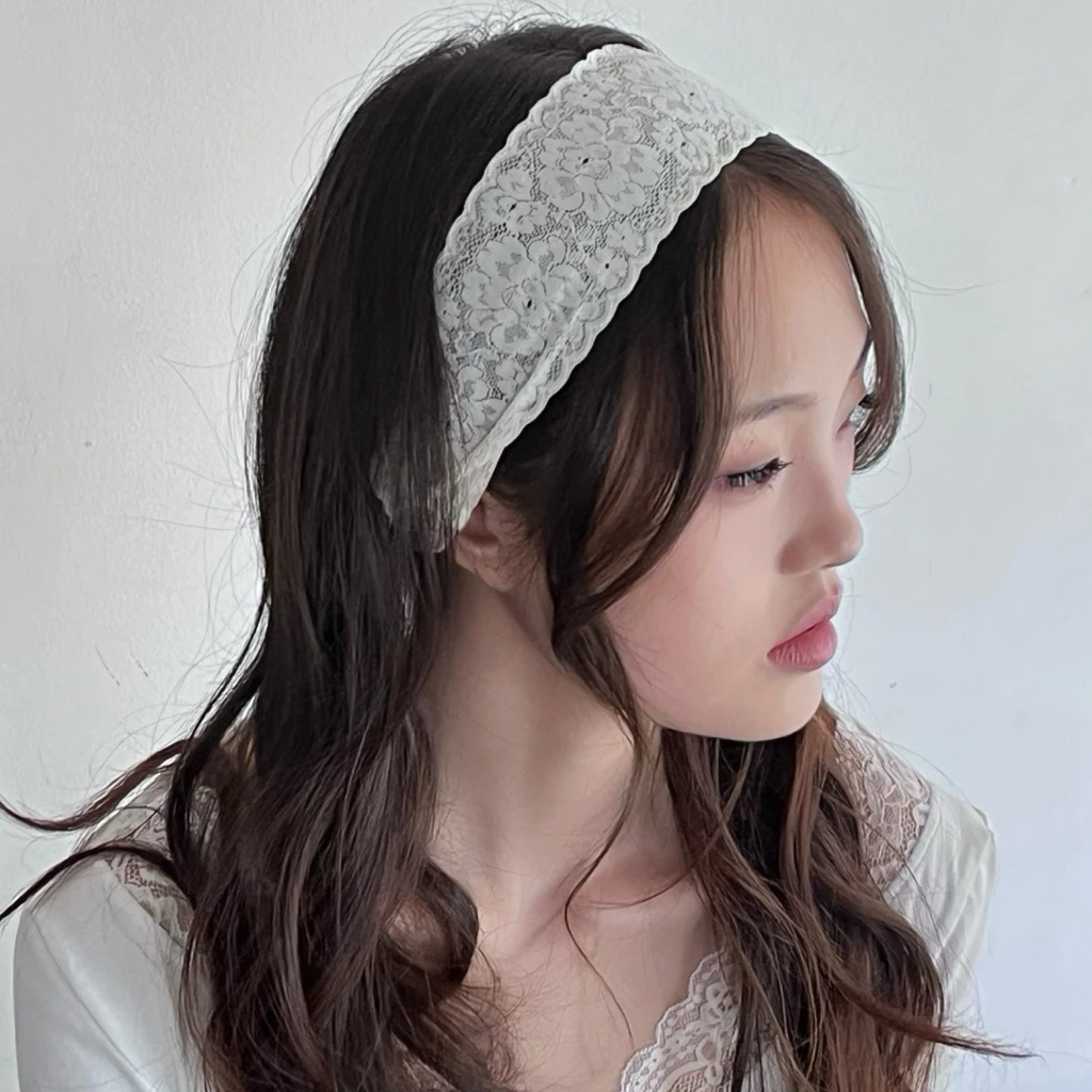 BEMYCHIC LACEBAND ที่คาดผมลูกไม้ เฮดแบนด์ลูกไม้