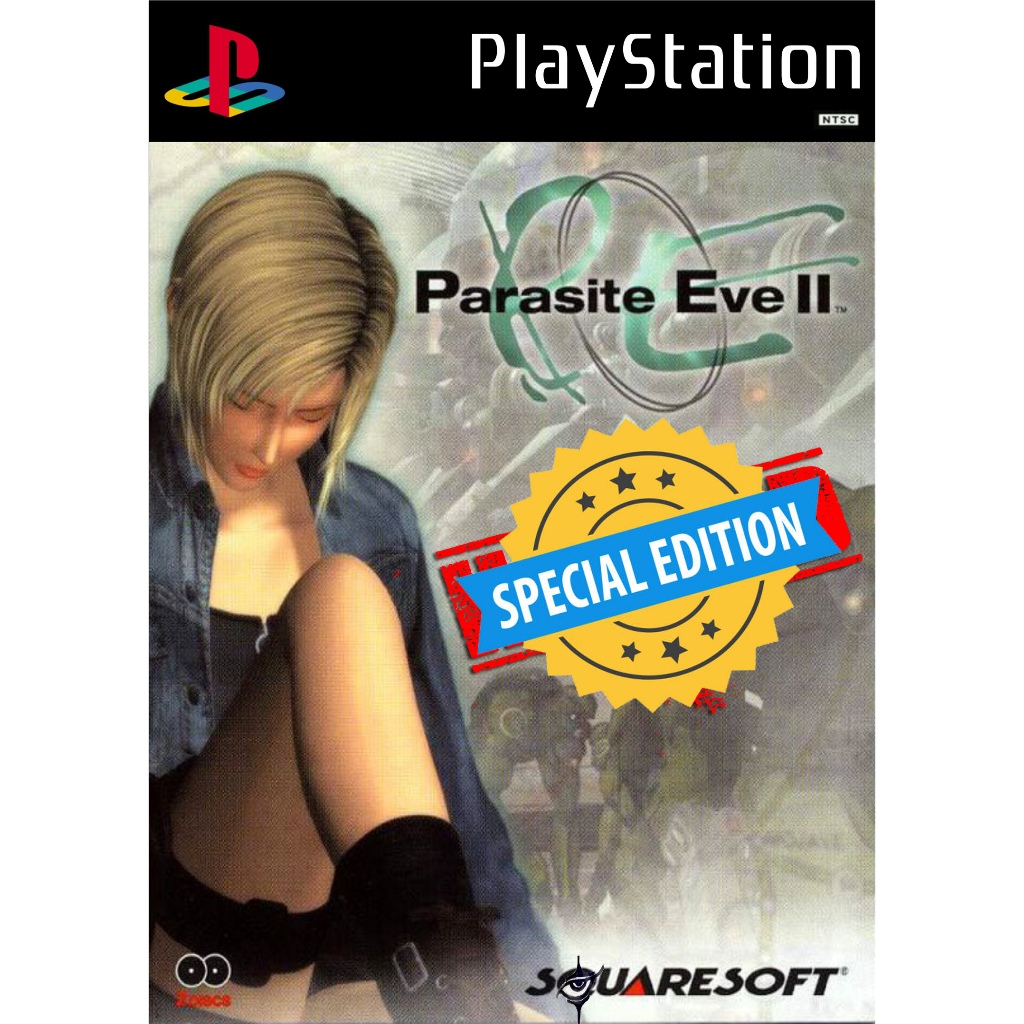 PlayStation1 - Parasite EVE 2 (English Ver. ) - MOD! ติดสูตร // ไม่มีเวอร์ชั่นนี้จำหน่ายตามปกติ