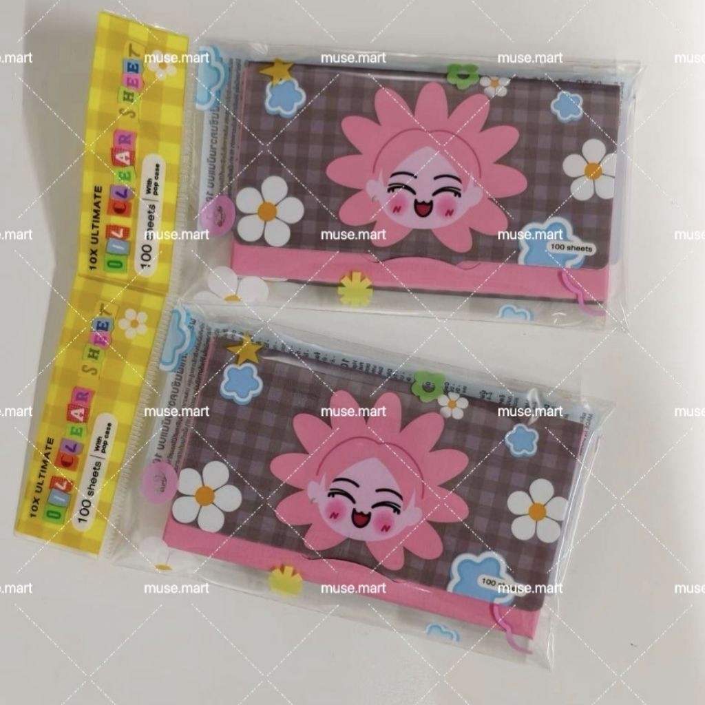 (พร้อมส่ง) NEONA OIL CLEAR SHEET