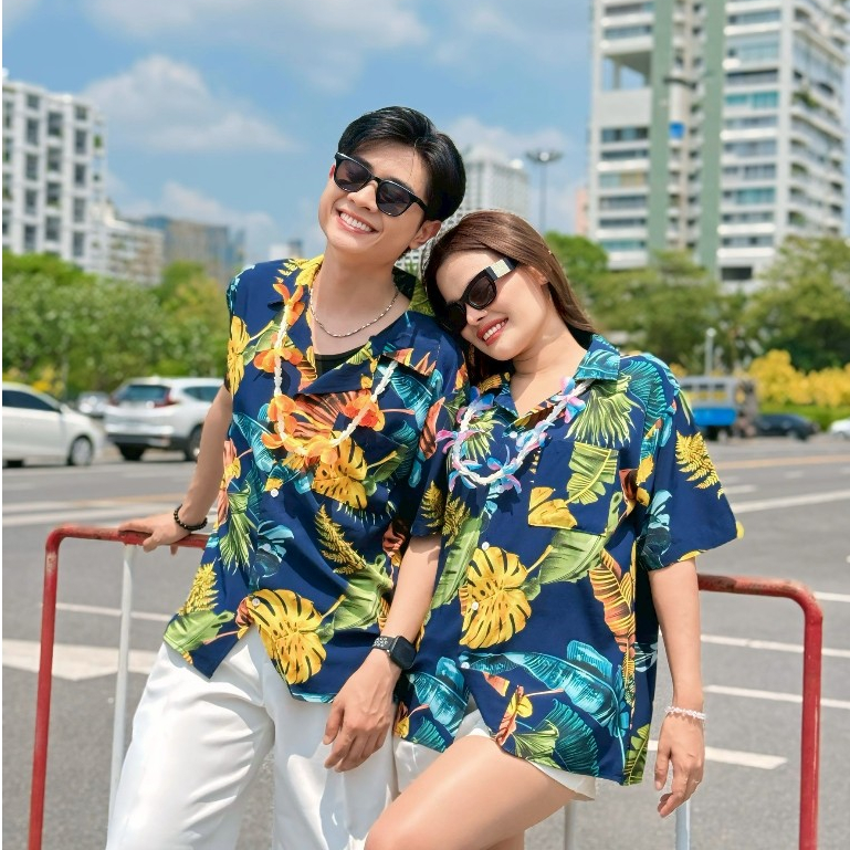 A เสื้อฮาวาย เนื้อผ้าไหมอิตตาลี่ ขนาดฟรีไซส์อก 44″ ยาว 27″ ใส่สงกรานต์ ใส่เที่ยวทะเลได้ ราคาตัวล่ะ169เท่านั้น – โปรปัง