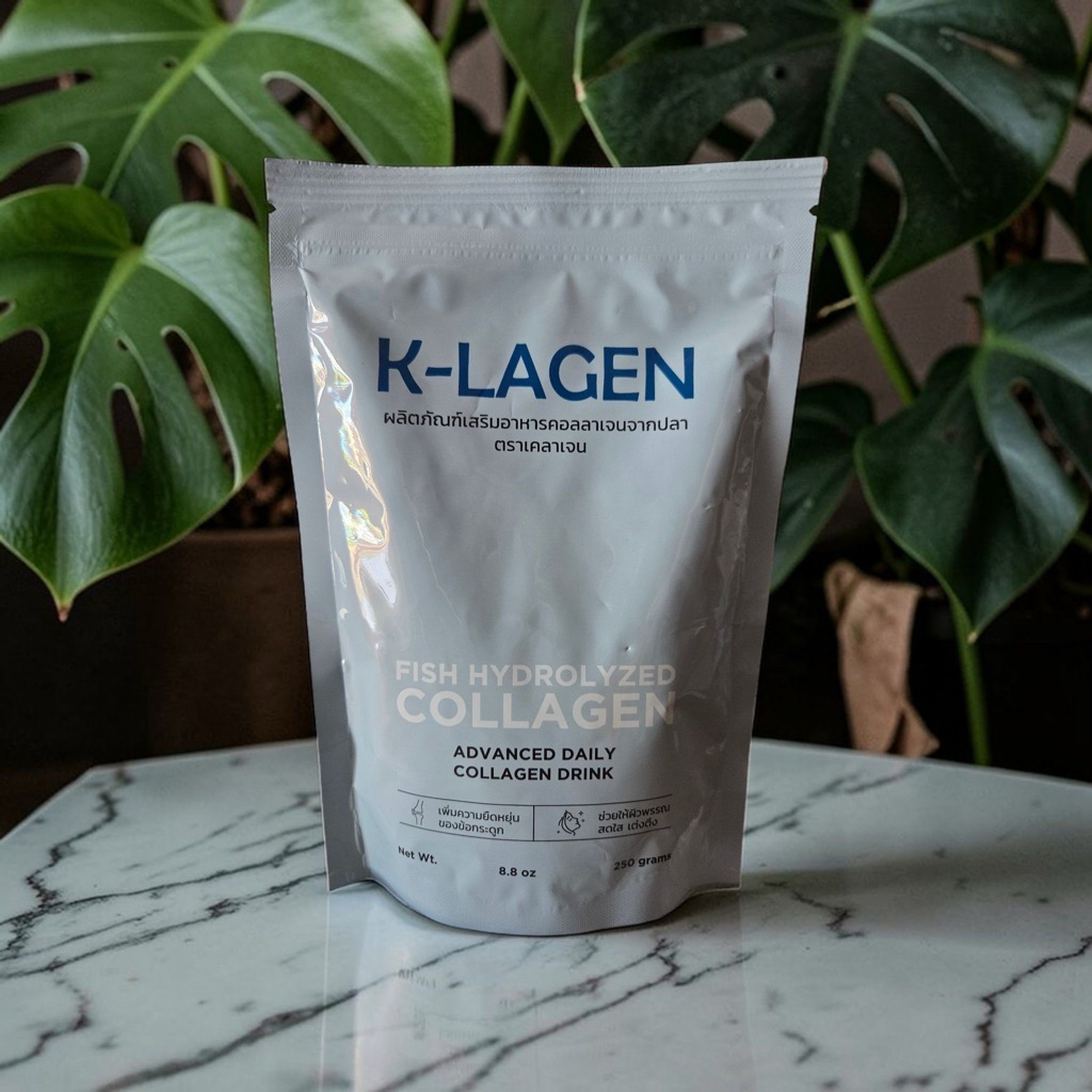 คอลลาเจน Collagen แท้ 100% ตรา K-LAGEN (เค-ลาเจน) ปลาทะเลน้ำลึก