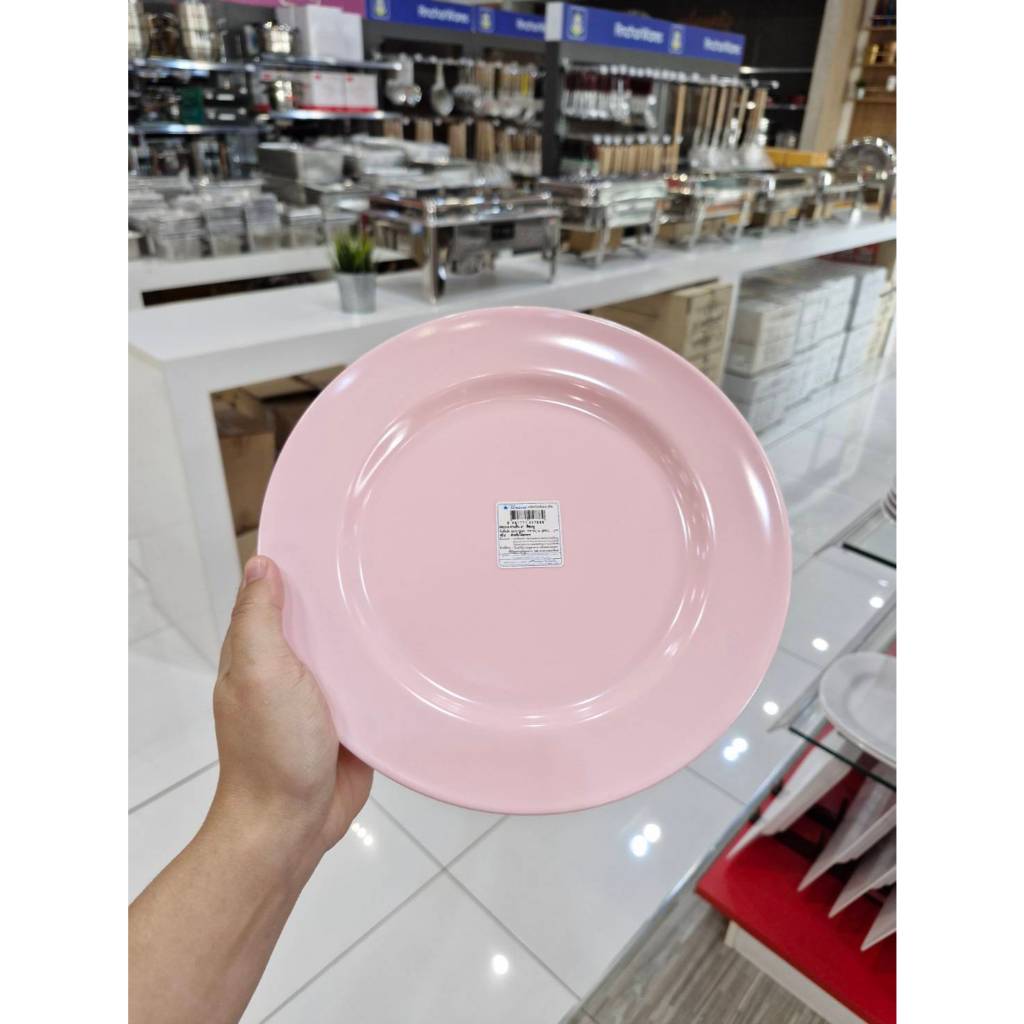 Vanda จานทรงตื้นเมลามีน 7, 7.5, 8, 9 นิ้ว Superware #ทวีชัย