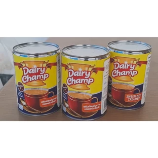 ครีมเทียมข้นหวานมาเลย์ Dairy Champ PreOrder 500g*48 (1 ลัง) (พรีออเดอร์)