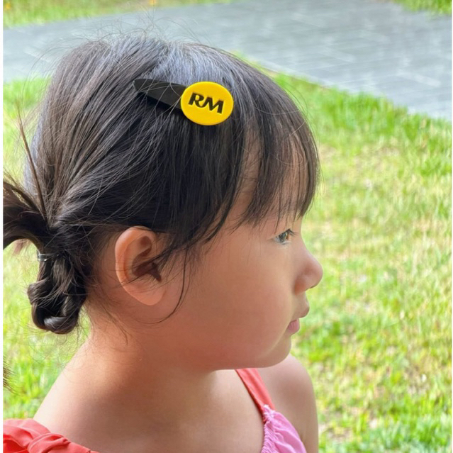 RM Hair clip กิ๊ฟติดผม ไว้ใช้สำหรับตอน ล้างหน้า มาส์กหน้า หรือ ติดเพื่อความสวยงาม สีน่ารัก สดใส รูปที่ 2