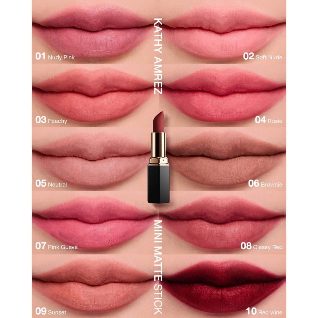 KATHY AMREZ MINI MATTE STICK เคธี แอมเร็ซ มินิ แมท สติก thumbnail 3