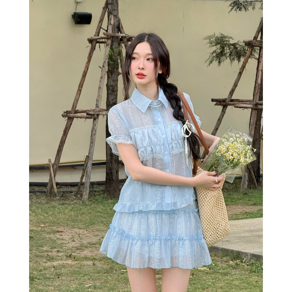 HAILEY SET : Longsaidoo_ (จำหน่ายแยกชิ้นนะคะ) รูปที่ 4
