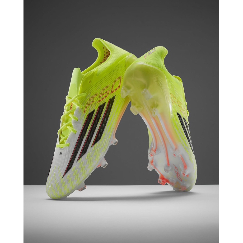 ADIDAS F50 ELITE FG - TEAM SOLAR YELLOW สีเขียว ของแท้ 100%