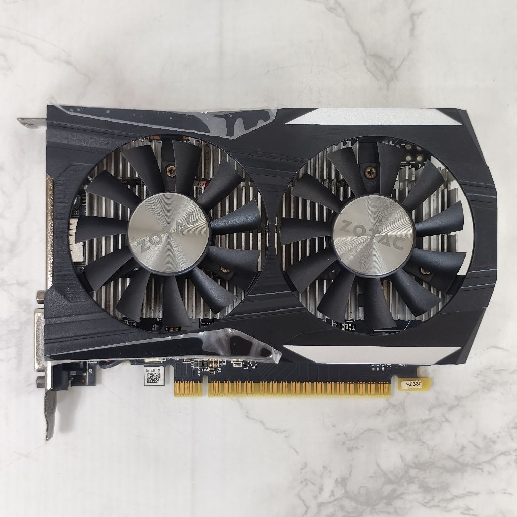ZOTAC GTX1050TI 4G DDR5 มือสอง ไม่ต่อไฟเพิ่ม
