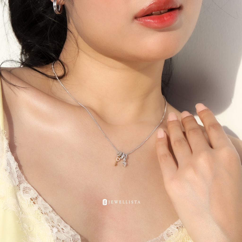 Jewellista تعليقة Nero فضة 925 بالزركون (بدون سلسلة) — صورة 8