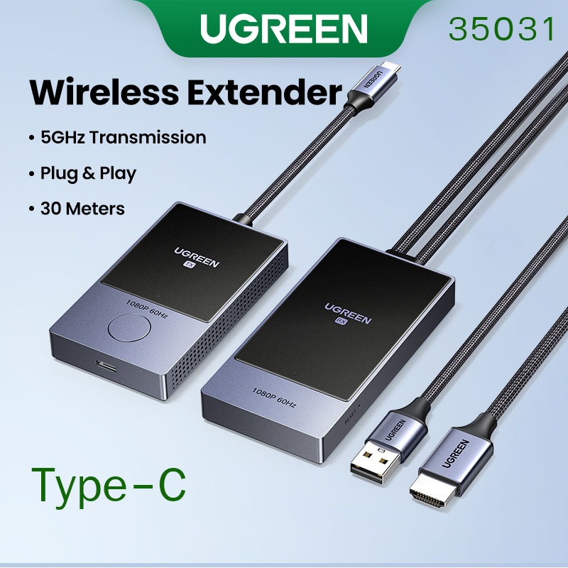Ugreen 35030 / 35031  HDMI Wrieless 1080p@60Hz 30M (มีตัวเลือก)
