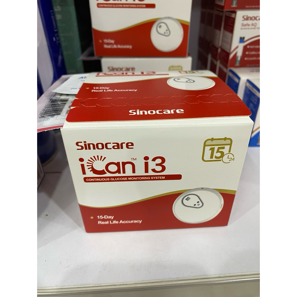 Sinocare iCan CGM i3 เครื่องวัดน้ำตาลในเลือดแบบต่อเนื่อง ใช้งานได้ 15 วัน
