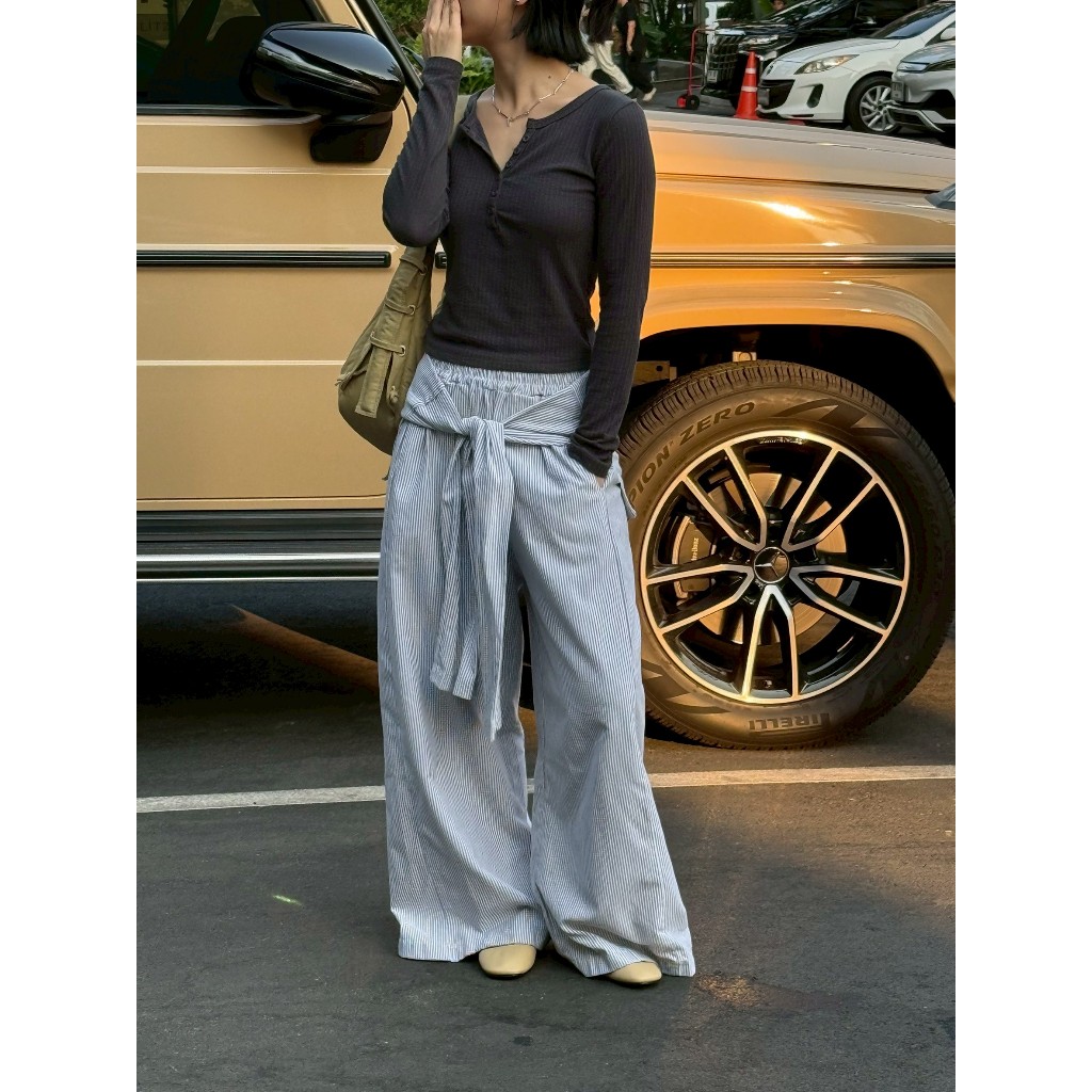 Fascinante.bkk - Pinstripe Wrap Set
