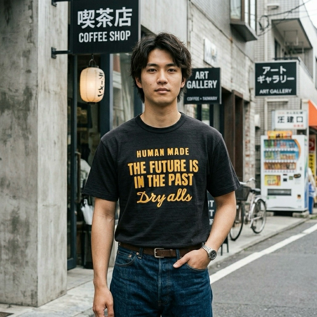 พร้อมส่งในไทย Human made GRAPHIC T-SHIRT ของแท้จากญี่ปุ่น ราคา ถูกที่สุด ดีลบีเคเค รูปภาพหลัก