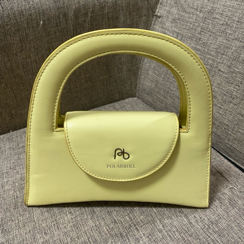 POLARBOLL กระเป๋ารุ่น Croissant - yellow 💛