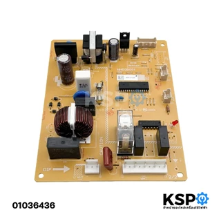 บอร์ดตู้เย็น แผงวงจรตู้เย็น MITSUBISHI มิตซูบิชิ Part No. KIEV91339 ใช้ได้หลายรุ่น (แท้จากศูนย์) อะไหล่ตู้เย็น
