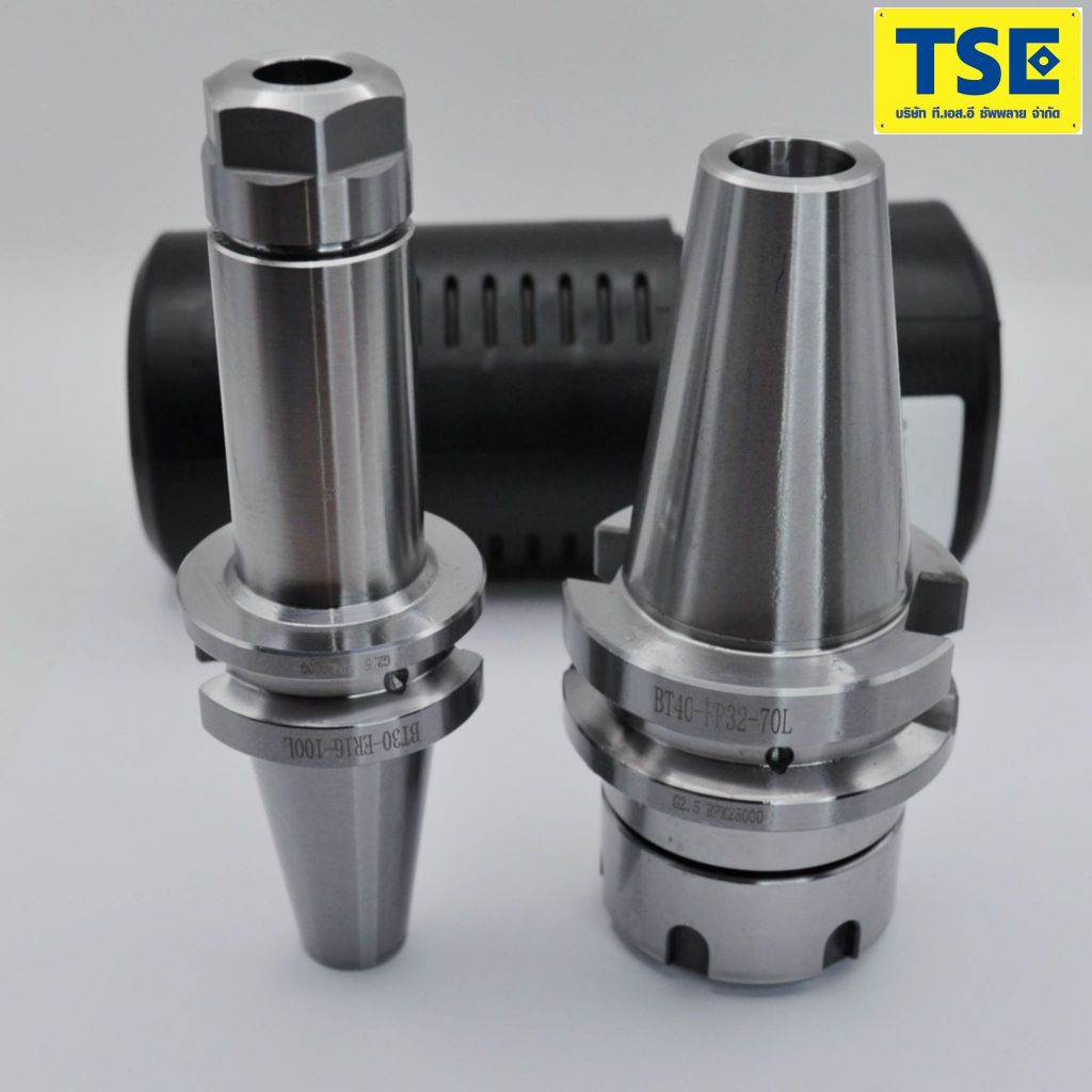 BT30/BT40  ER Collet Arborอาเบอร์คอเร็ตสีขาวแถมฟรีพูสตัด