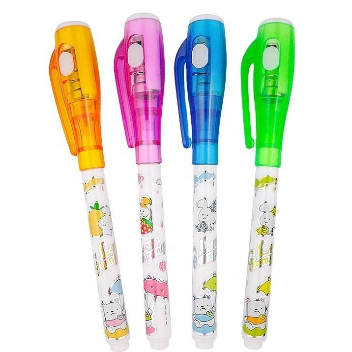 🎀แพ็ค 12ด้าม (816) 🎀 ปากกา​ล่องหน ปากกา​ ของเล่น​ หมึกล่องหน ส่องแบงค์ เครื่องเขียนสำนักงาน